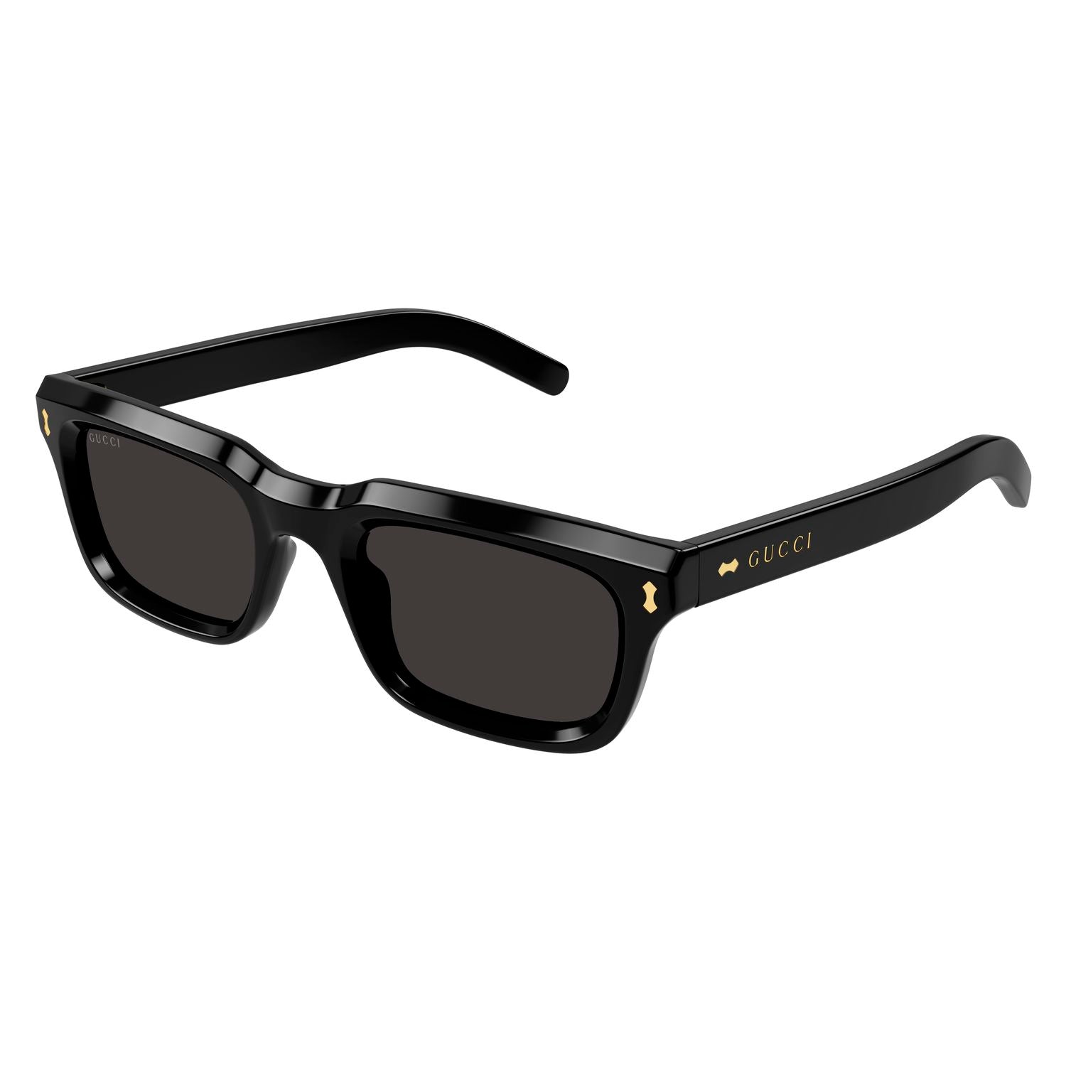 GG1524S Black recycled acetate Sunglasses - Shiny Black