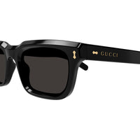 GG1524S Black recycled acetate Sunglasses - Shiny Black