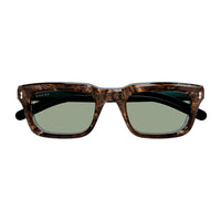 GG1524S Blue recycled acetate Sunglasses - Shiny Transparent Azur & Radica