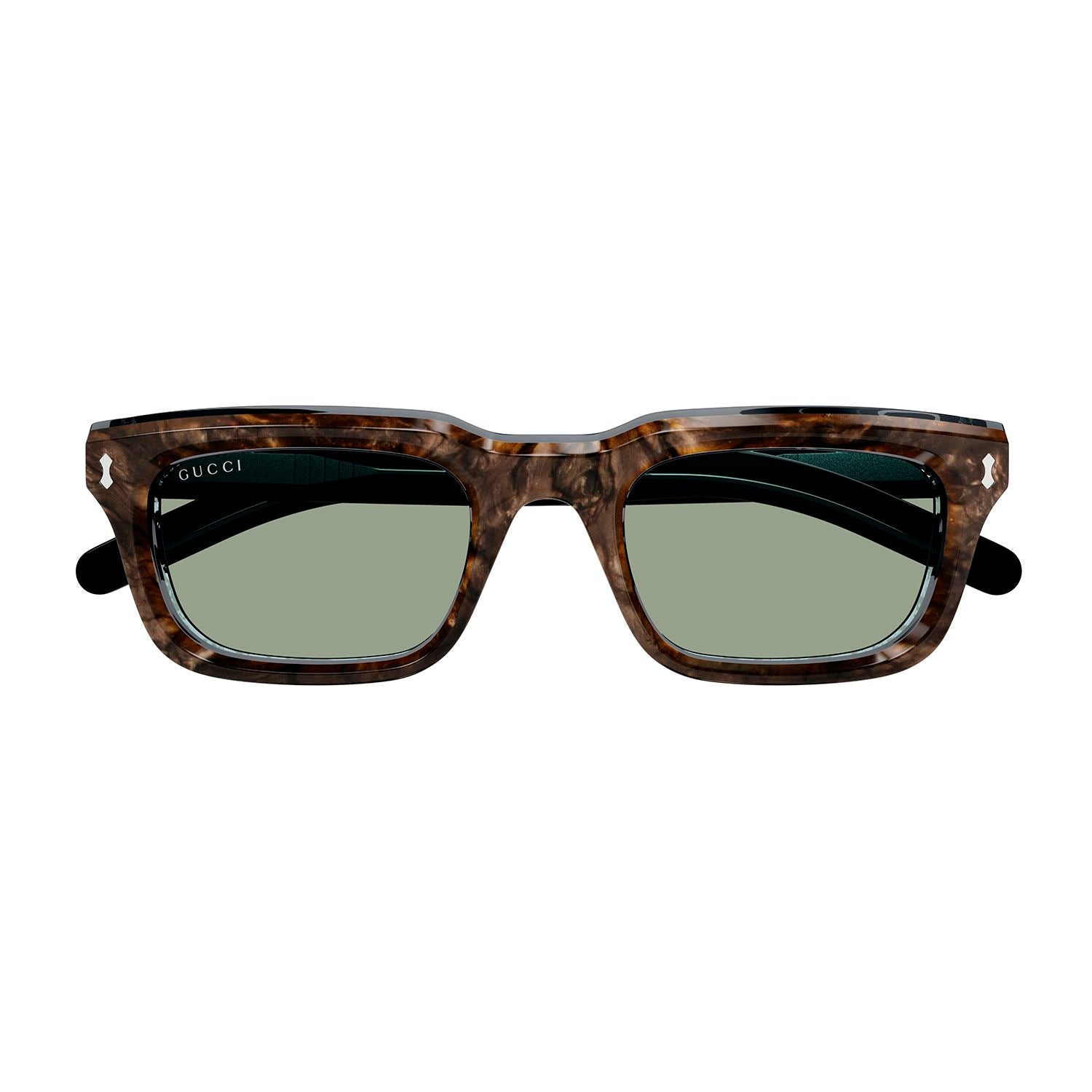 GG1524S Blue recycled acetate Sunglasses - Shiny Transparent Azur & Radica
