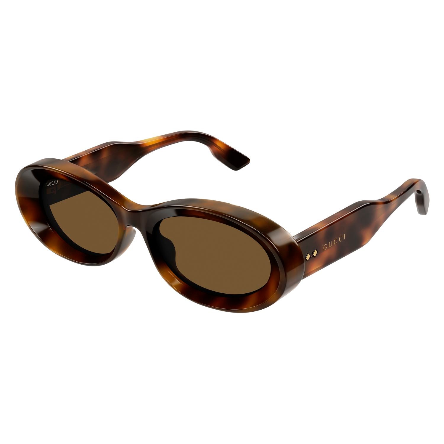 GG1527S Havana recycled acetate Sunglasses - Shiny Havana