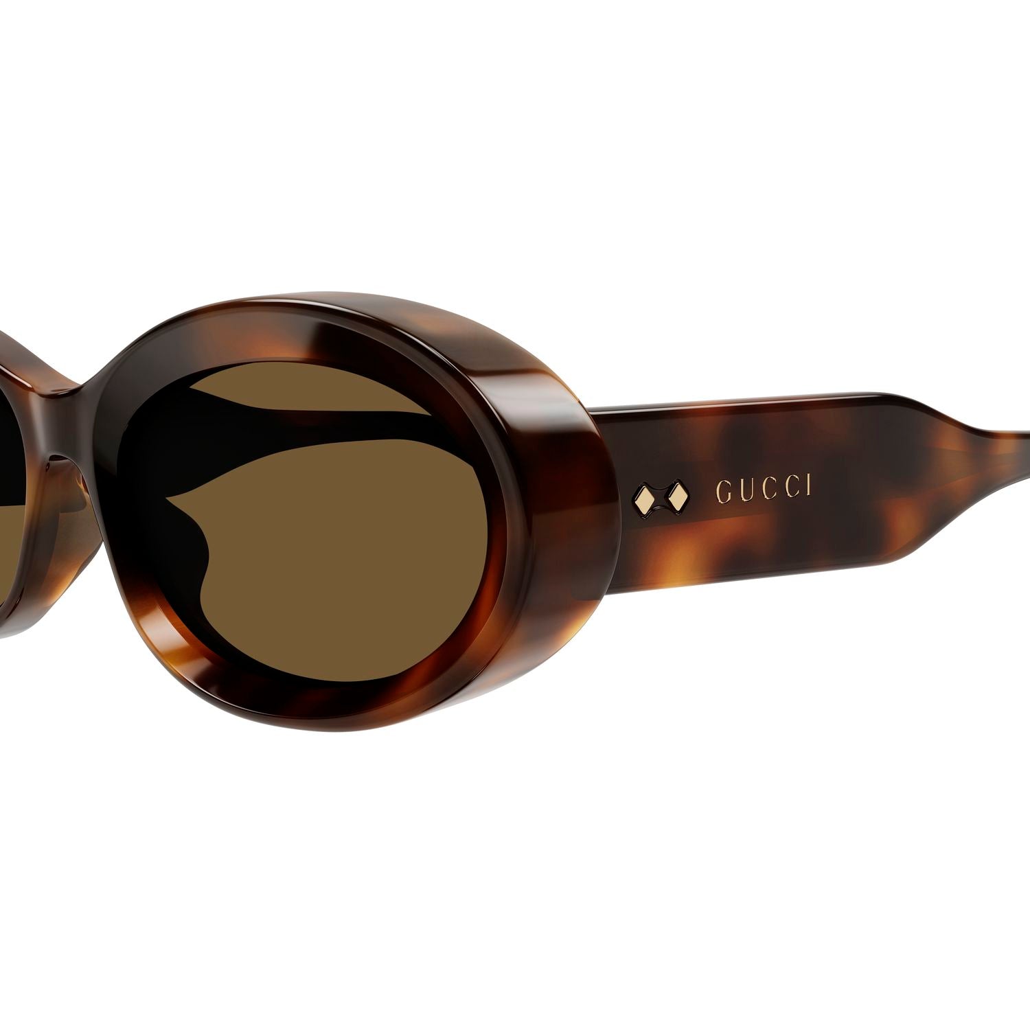 GG1527S Havana recycled acetate Sunglasses - Shiny Havana