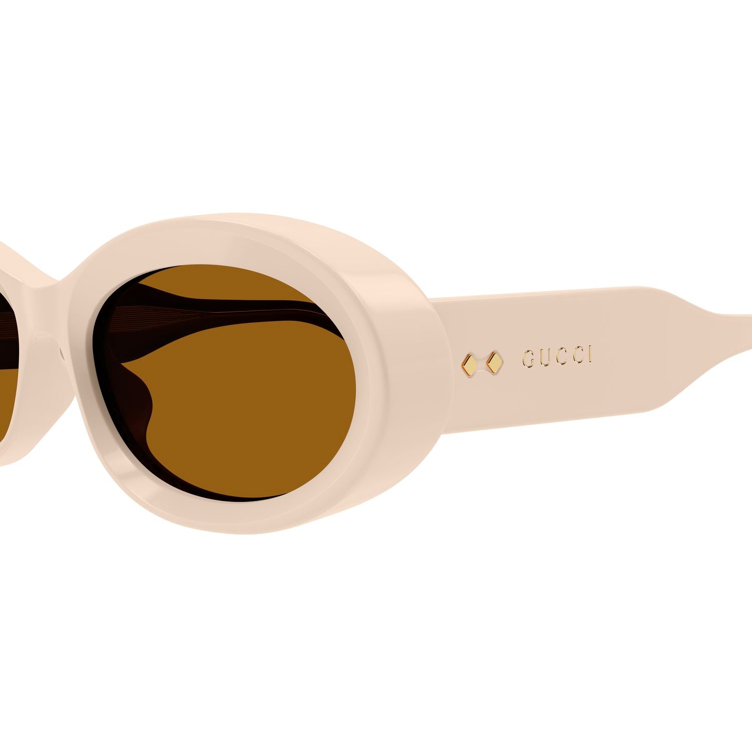GG1527S Beige recycled acetate Sunglasses - Shiny Beige