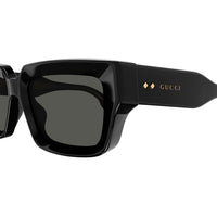 GG1529S Black recycled acetate Sunglasses - Shiny Black
