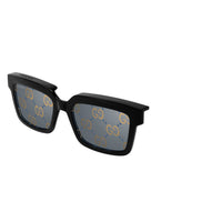 GG1543S Black injection Sunglasses - Shiny Black