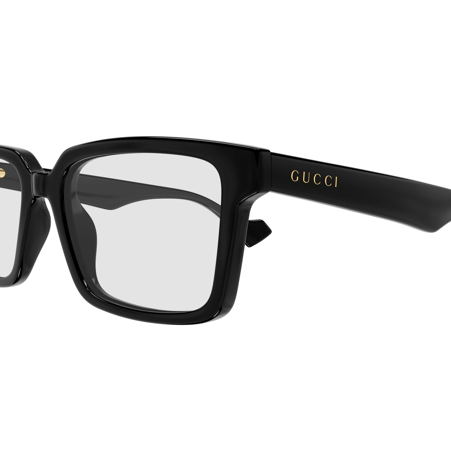 GG1543S Black injection Sunglasses - Shiny Black