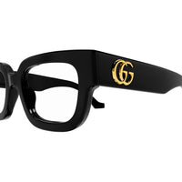 GG1548O Black recycled acetate Optical Frames - Shiny Black