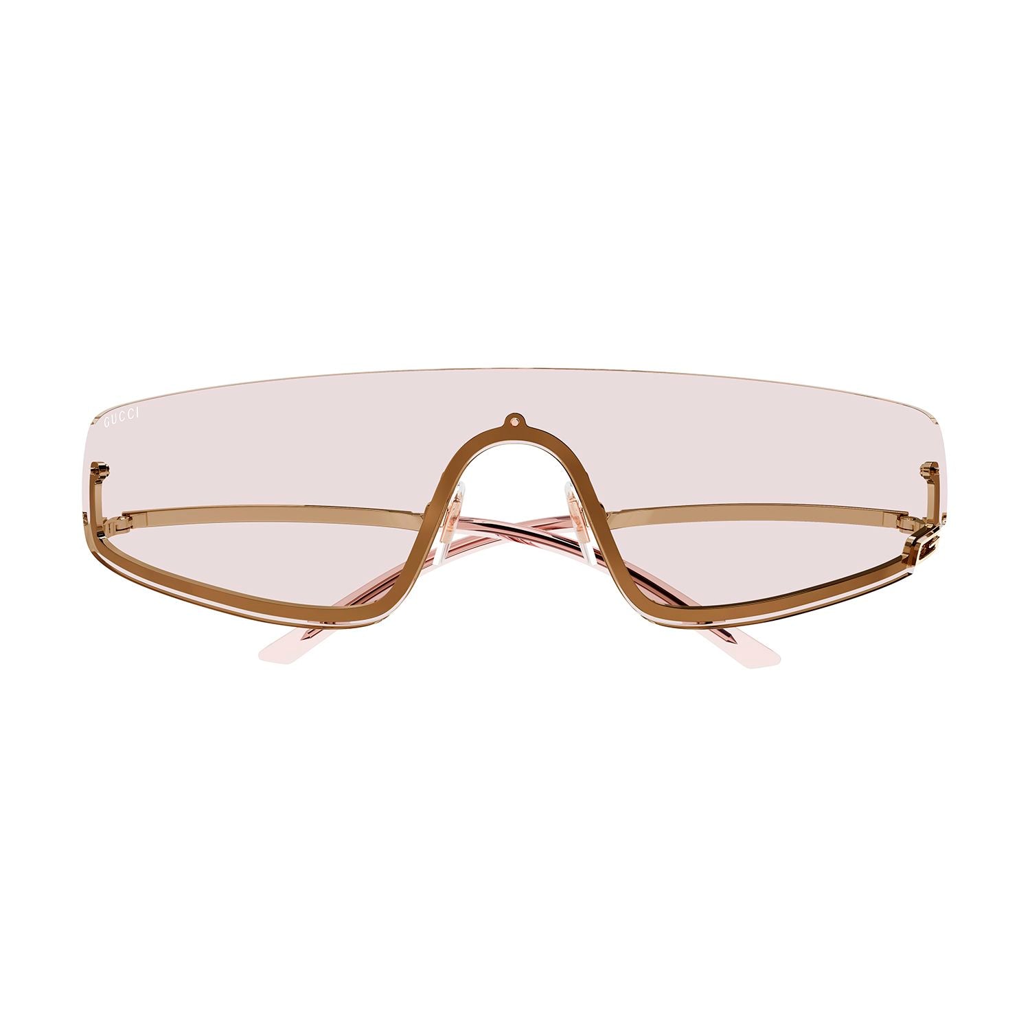 GG1561S Gold metal Sunglasses - Shiny Rose Gold