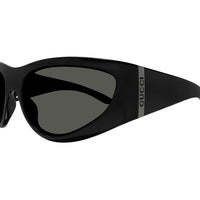 GG1575S Black injection Sunglasses - Shiny Black