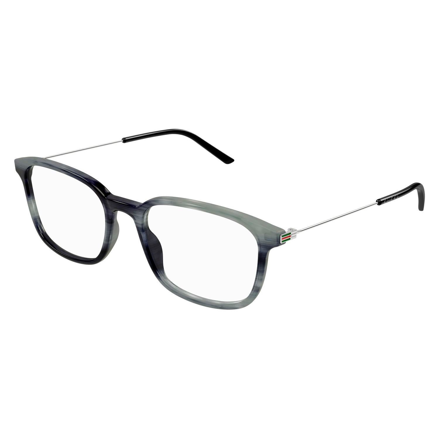 GG1577O Grey recycled acetate Optical Frames - Shiny Grey