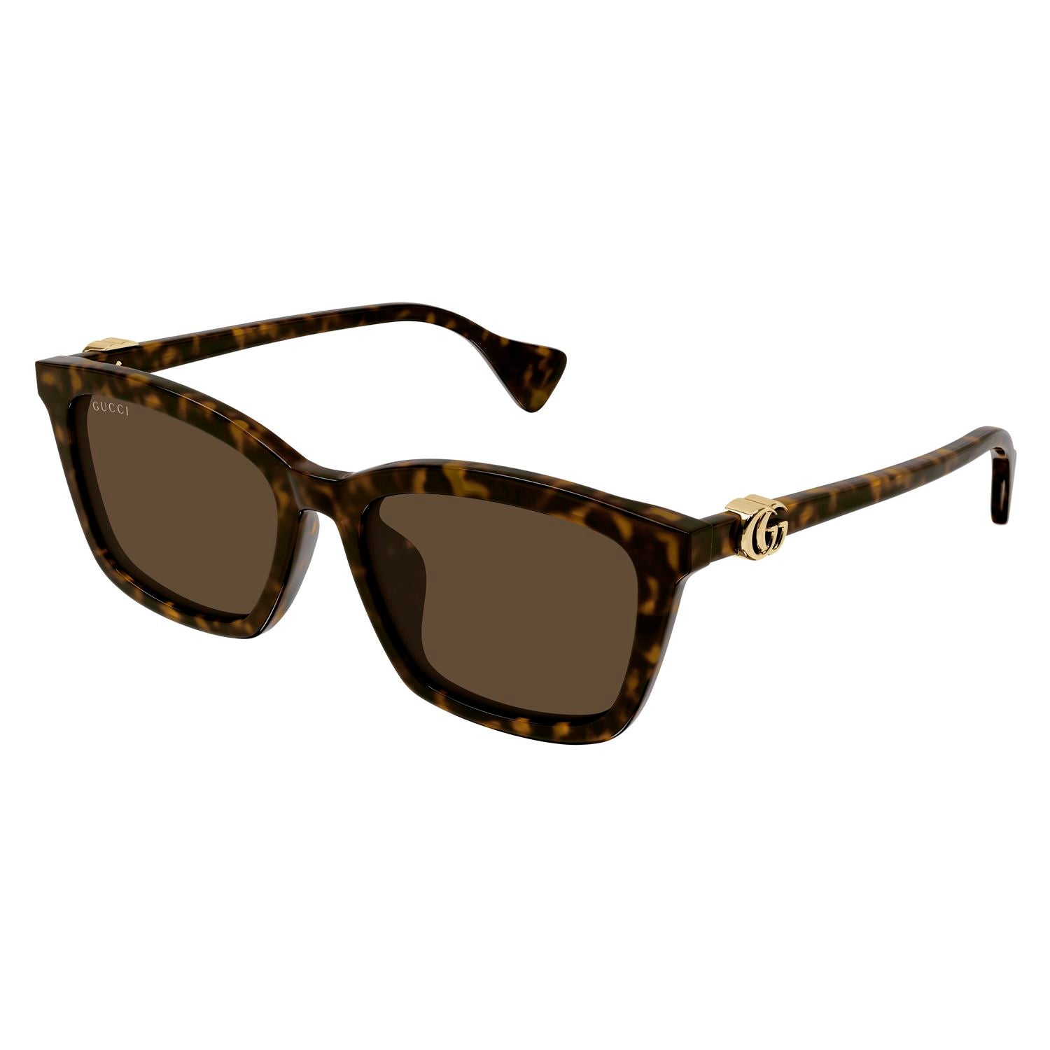 GG1596SK Havana recycled acetate Sunglasses - Shiny Havana