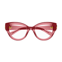 GG1598O Red injection Optical Frames - Shiny Transparent Red