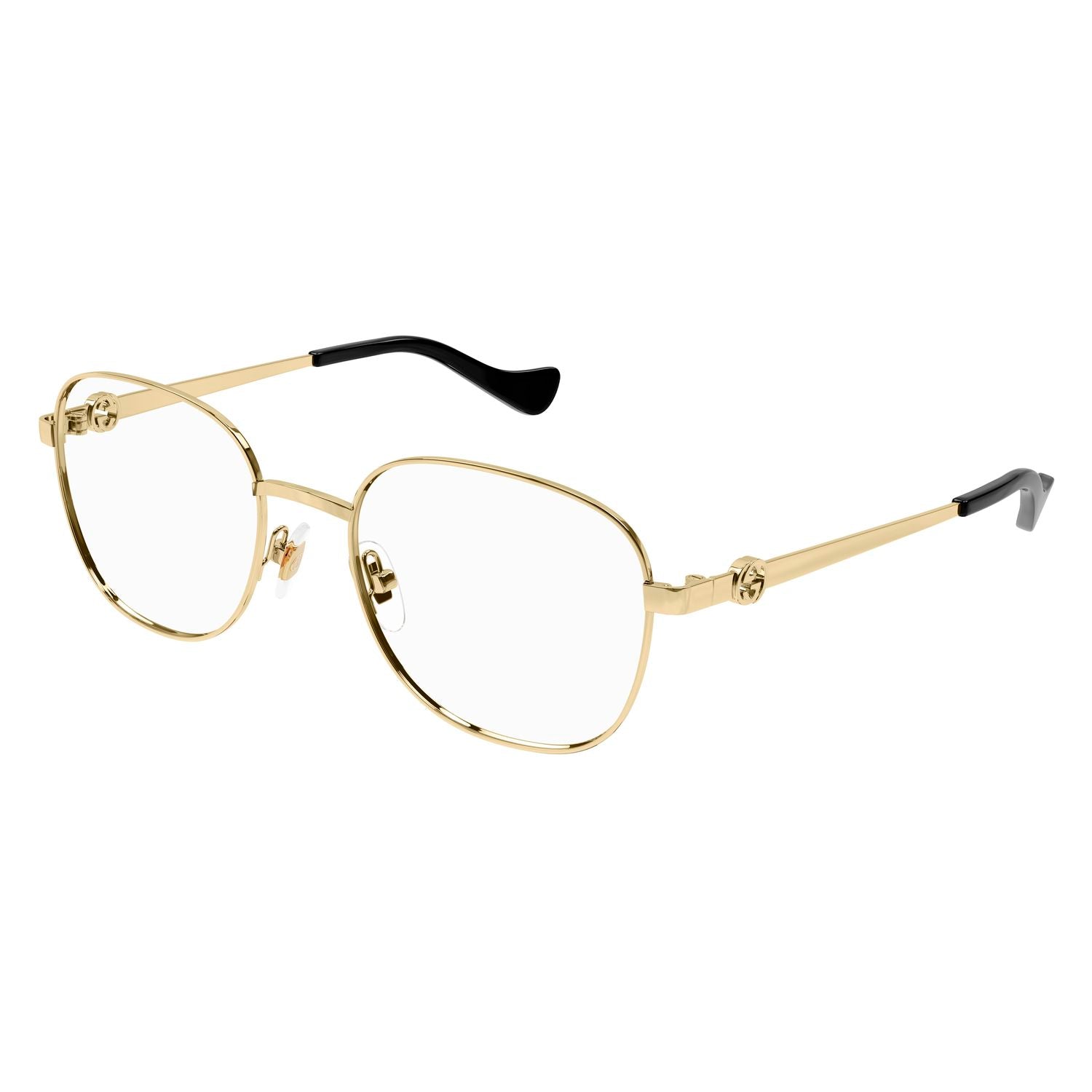 GG1602O Gold metal Optical Frames - Shiny Gold