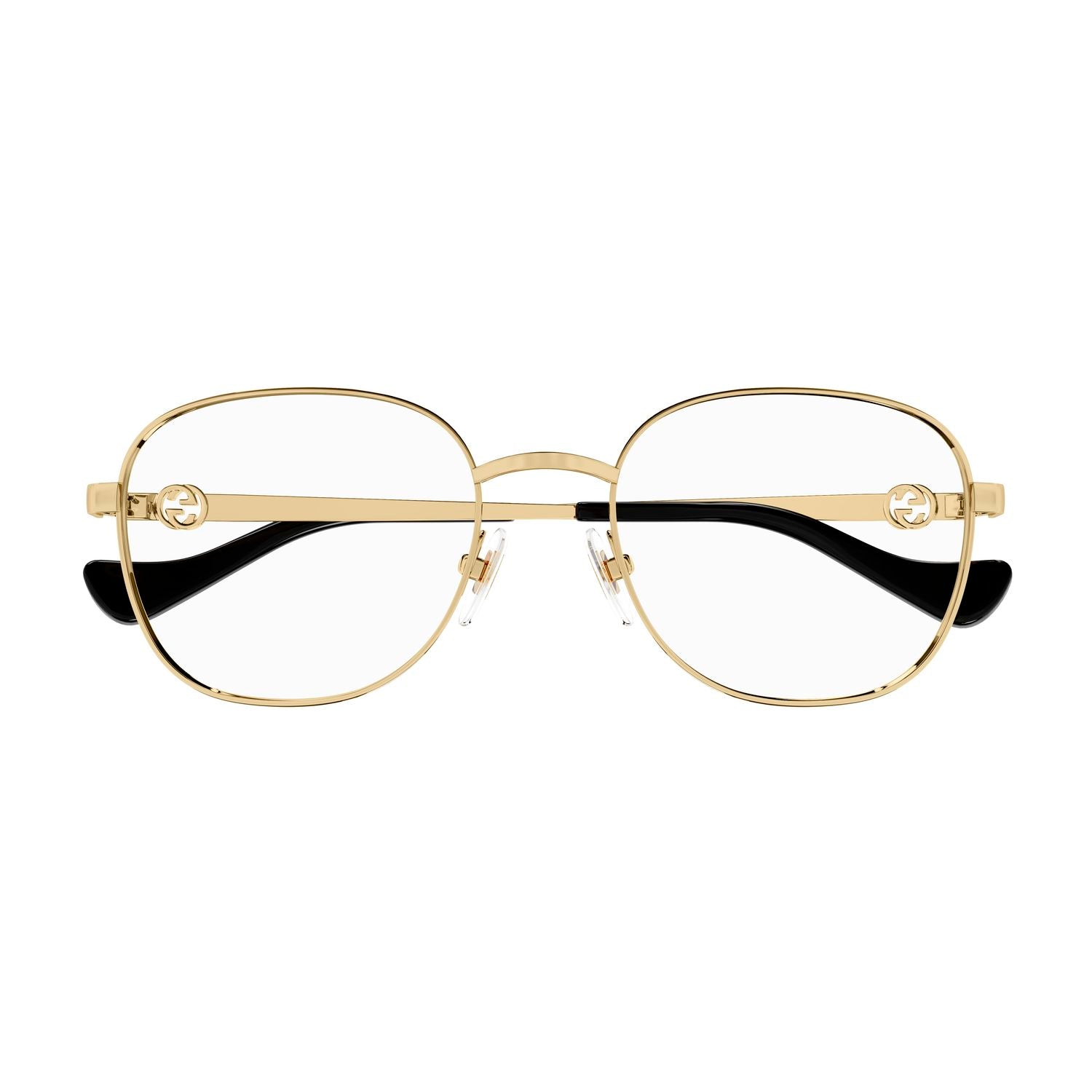 GG1602O Gold metal Optical Frames - Shiny Gold