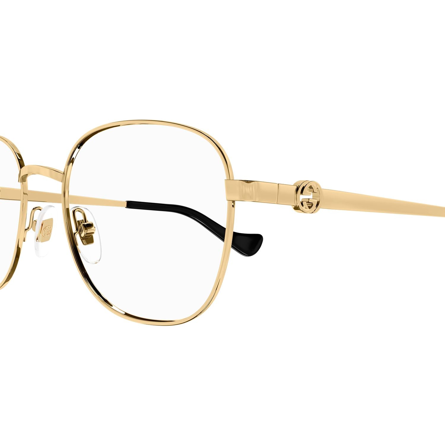 GG1602O Gold metal Optical Frames - Shiny Gold