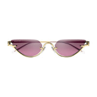 GG1603S Gold metal Sunglasses - Shiny Endura Gold