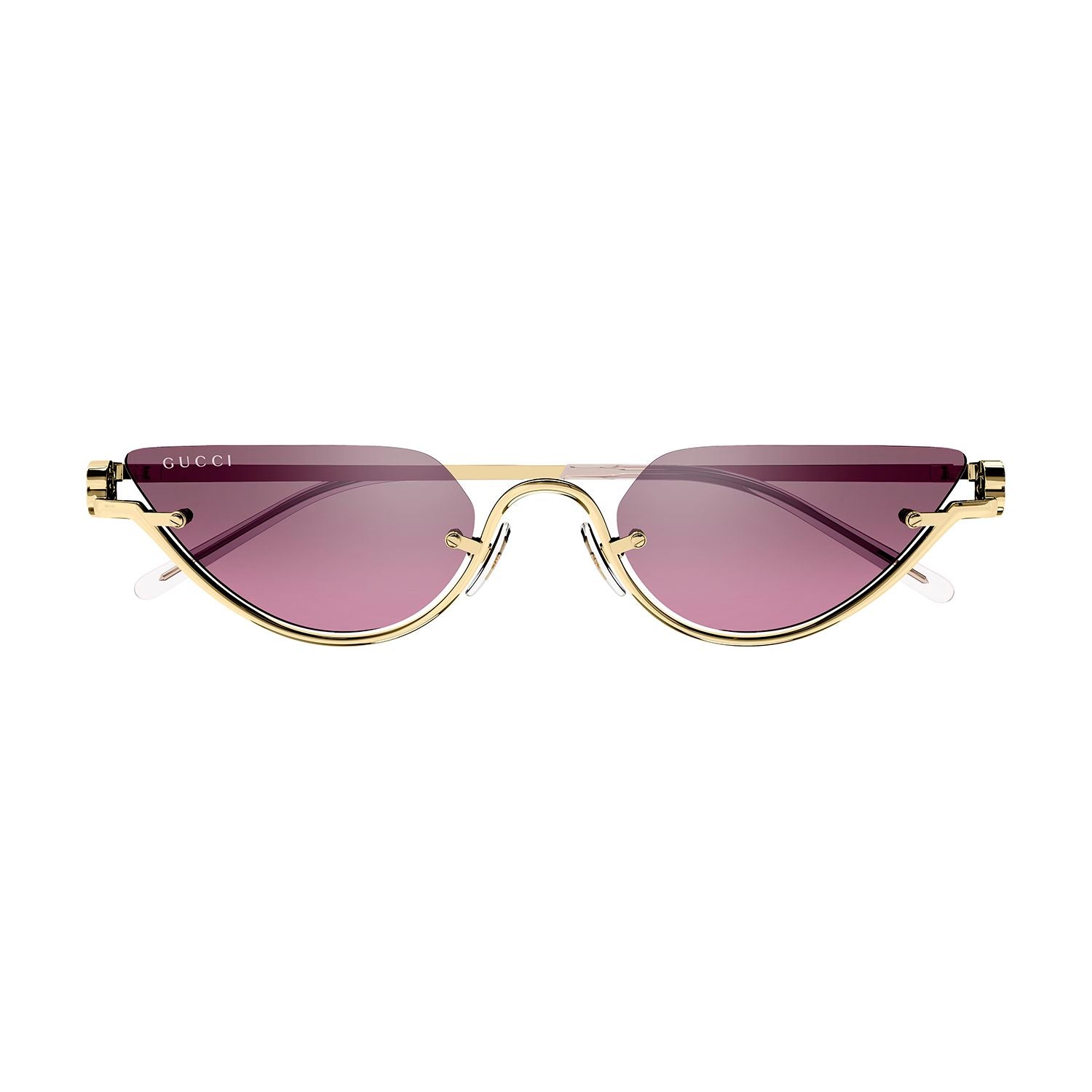 GG1603S Gold metal Sunglasses - Shiny Endura Gold