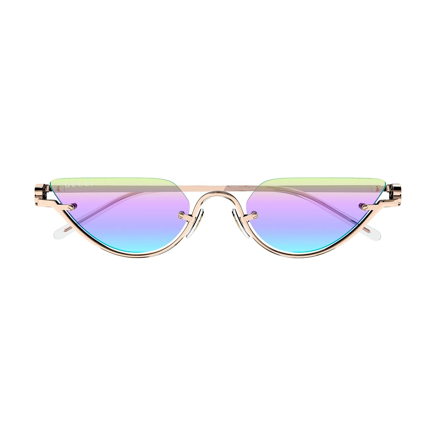 GG1603S Gold metal Sunglasses - Shiny Rose Gold