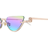 GG1603S Gold metal Sunglasses - Shiny Rose Gold