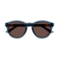 GG1501S Blue recycled acetate Sunglasses - Shiny Transparent Blue