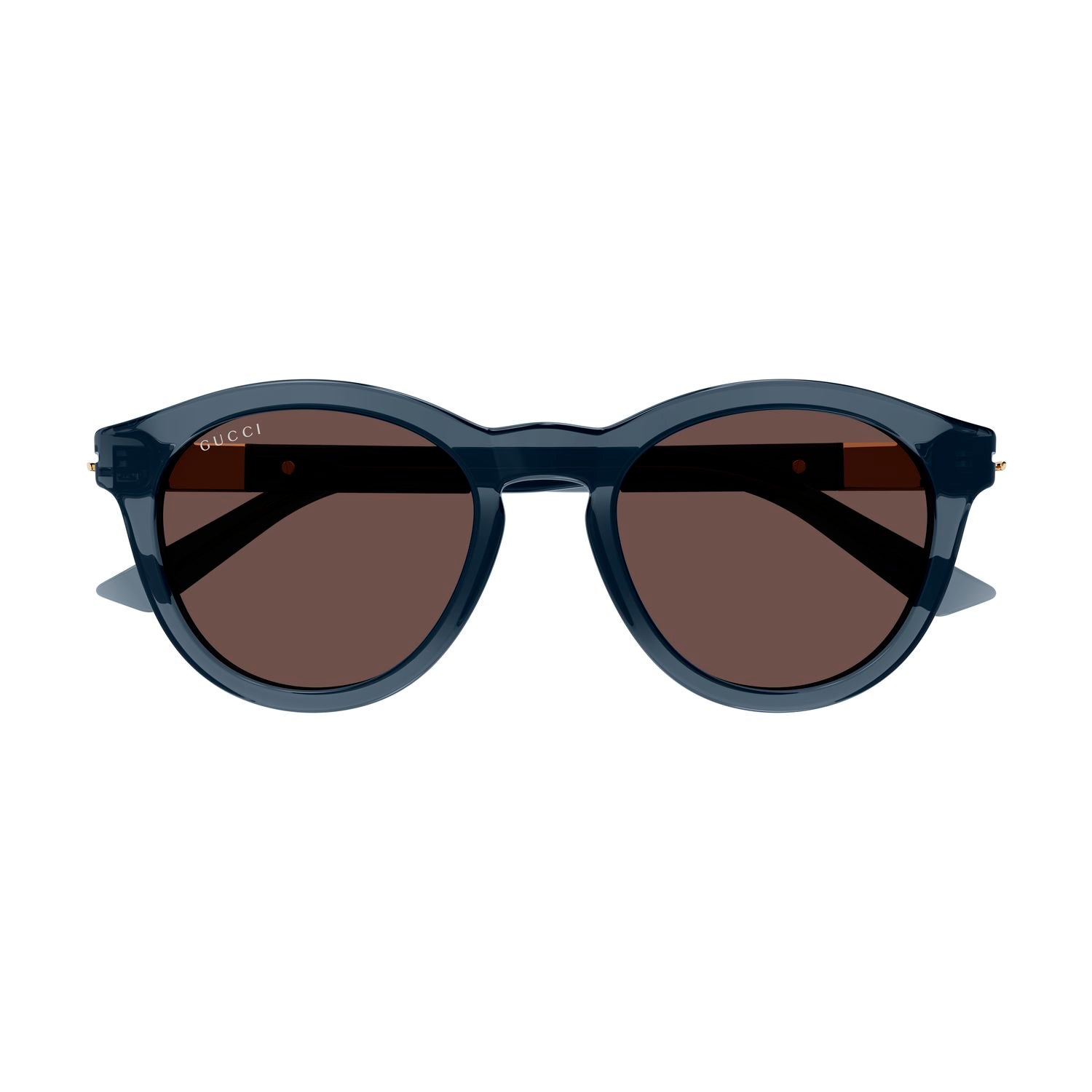 GG1501S Blue recycled acetate Sunglasses - Shiny Transparent Blue