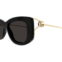 GG1566S Black injection Sunglasses - Shiny Black