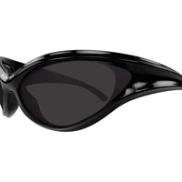 BB0317S Black bio injection Sunglasses - Shiny Black