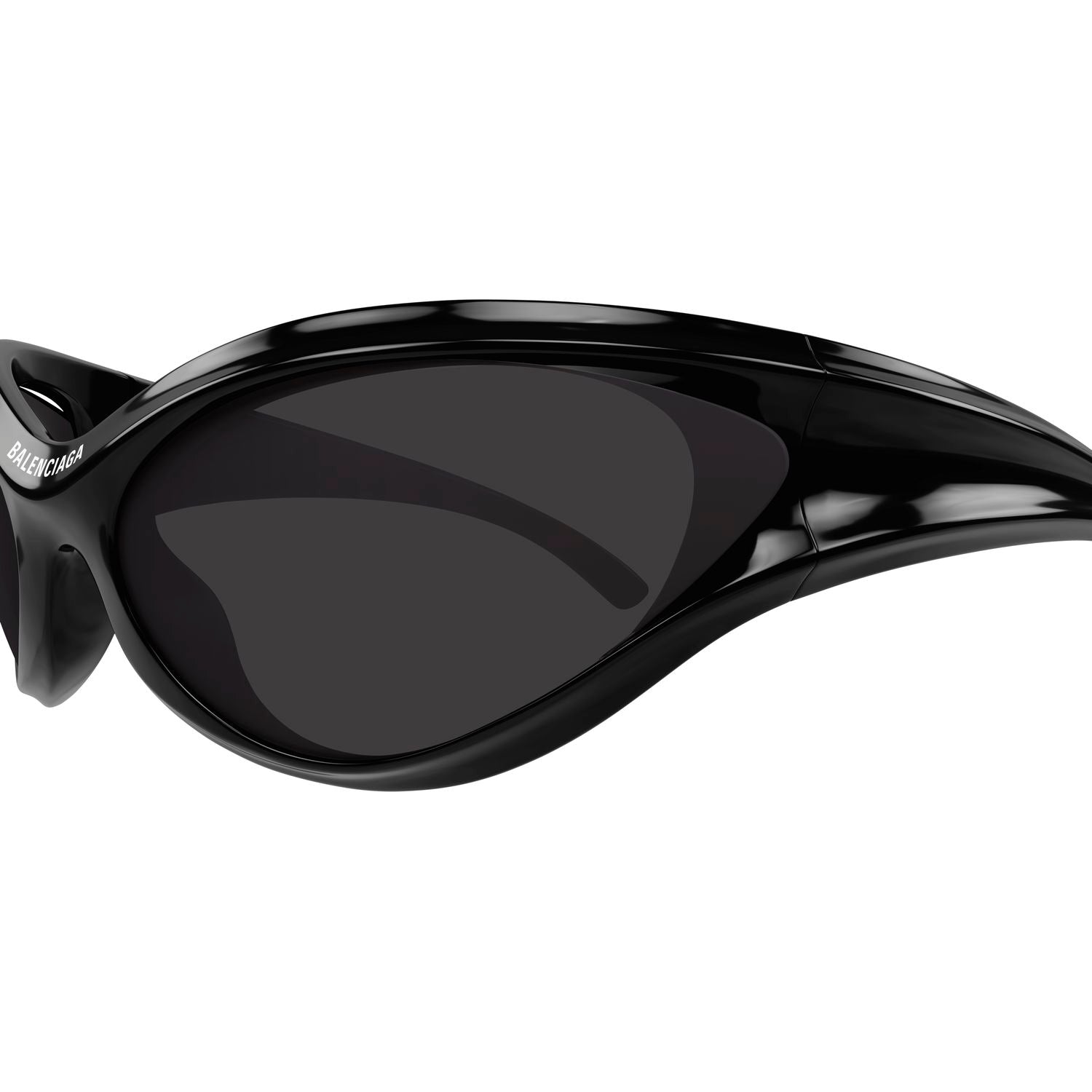 BB0317S Black bio injection Sunglasses - Shiny Black
