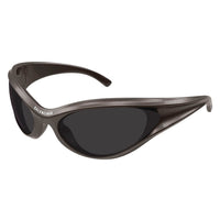 BB0317S Grey bio injection Sunglasses - Shiny Solid Metallic Warm Grey