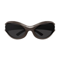 BB0317S Grey bio injection Sunglasses - Shiny Solid Metallic Warm Grey