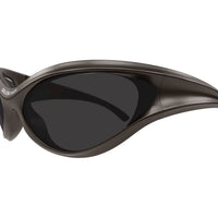 BB0317S Grey bio injection Sunglasses - Shiny Solid Metallic Warm Grey
