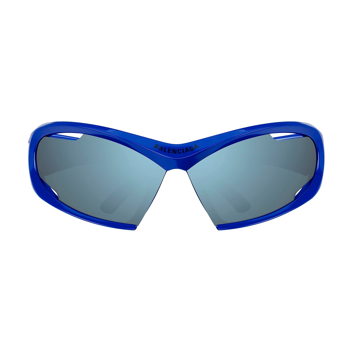 BB0318S Blue bio injection Sunglasses - Shiny Solid Blue