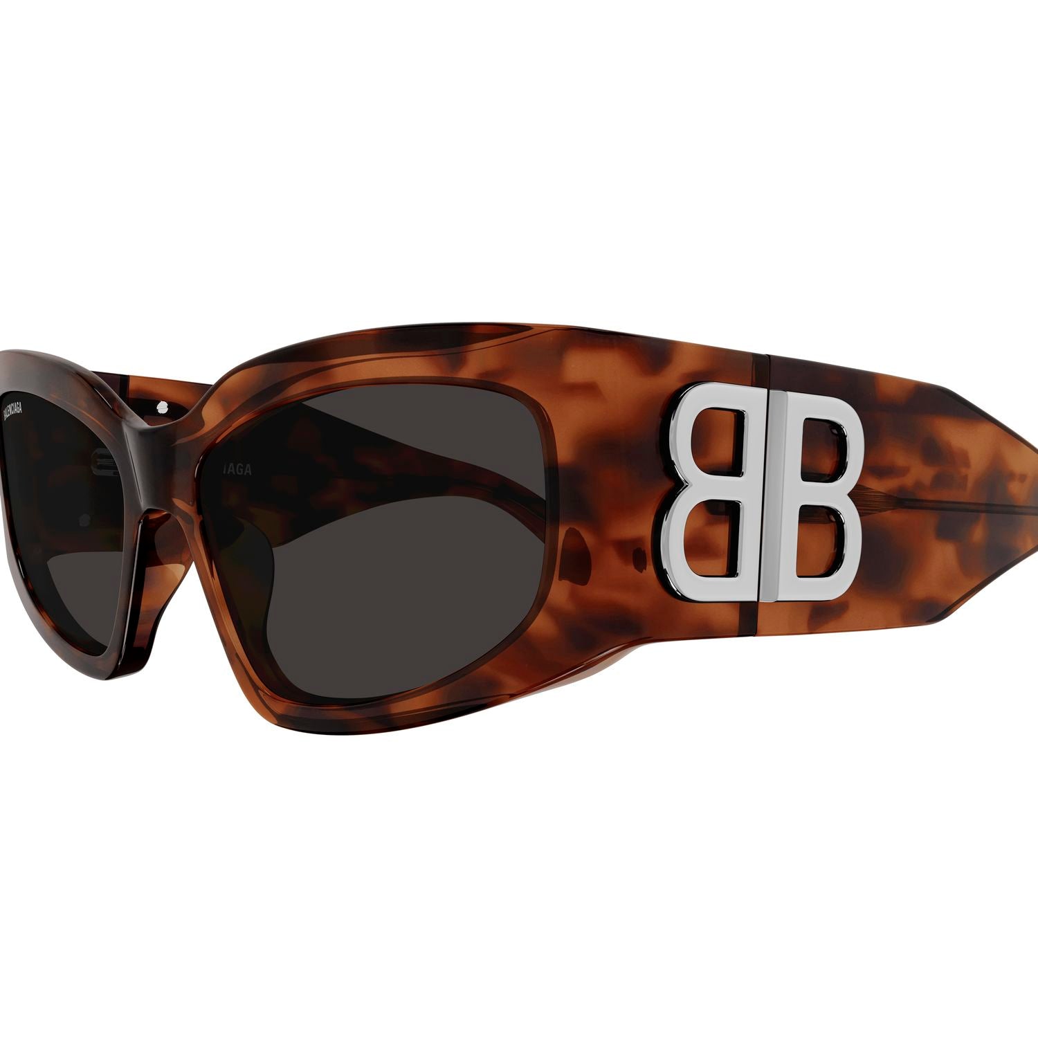 BB0321S Havana recycled acetate Sunglasses - Shiny Havana