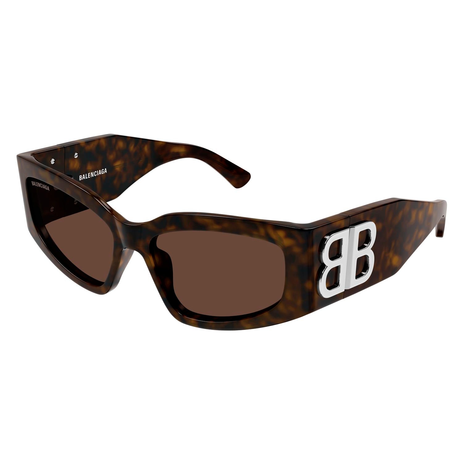 BB0321S Havana recycled acetate Sunglasses - Shiny Havana