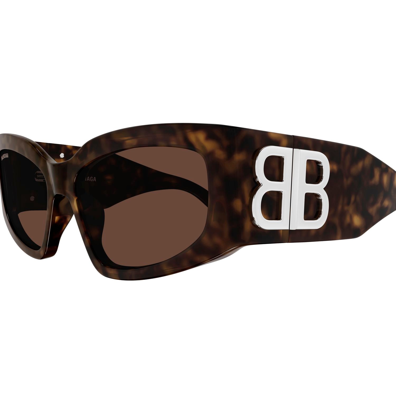 BB0321S Havana recycled acetate Sunglasses - Shiny Havana