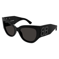 BB0322S Black recycled acetate Sunglasses - Shiny Black