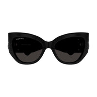 BB0322S Black recycled acetate Sunglasses - Shiny Black