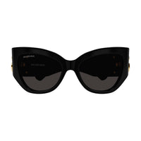 BB0322S Black recycled acetate Sunglasses - Shiny Black