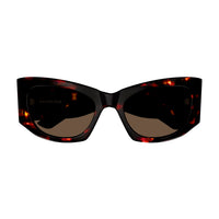 BB0327S Havana recycled acetate Sunglasses - Shiny Havana