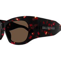 BB0327S Havana recycled acetate Sunglasses - Shiny Havana