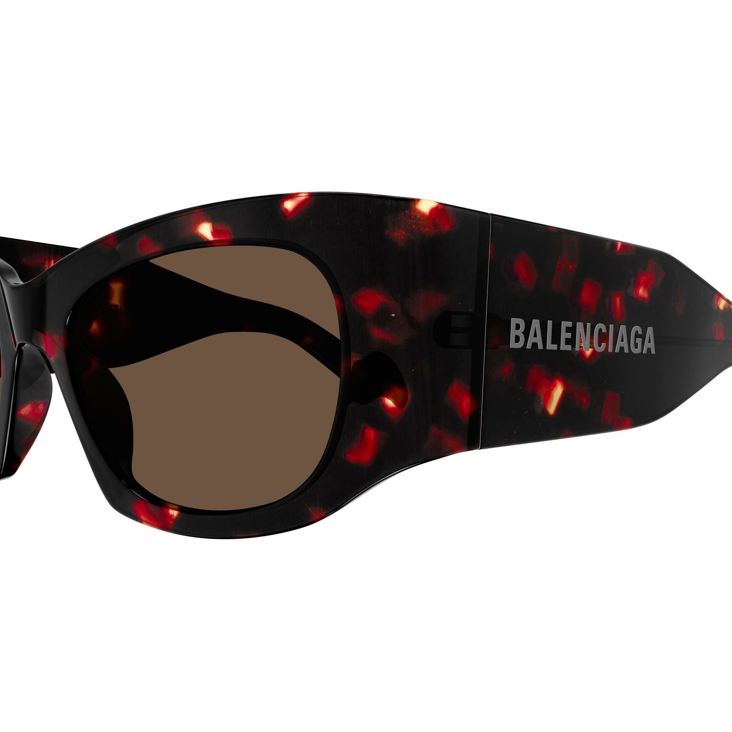 BB0327S Havana recycled acetate Sunglasses - Shiny Havana