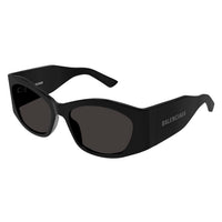 BB0329S Black recycled acetate Sunglasses - Shiny Black
