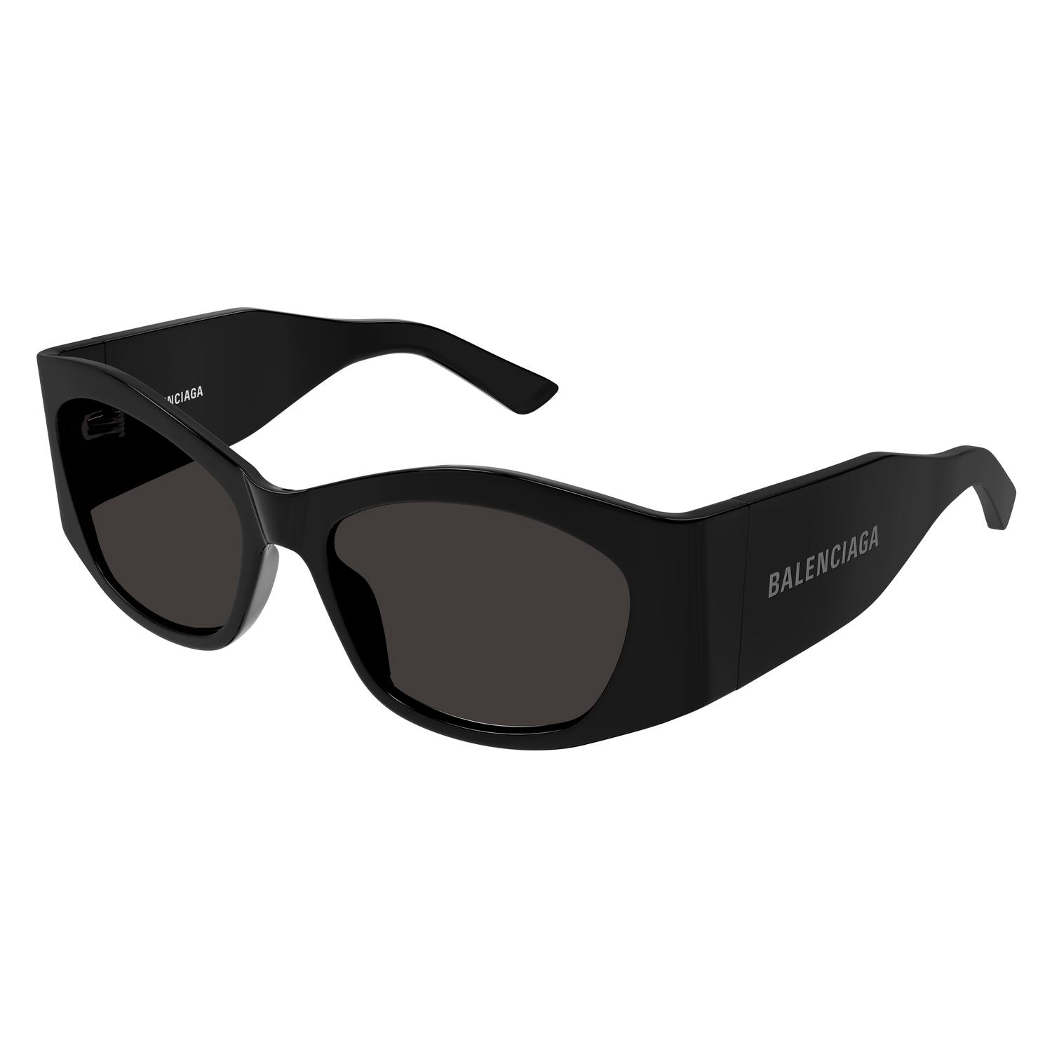 BB0329S Black recycled acetate Sunglasses - Shiny Black