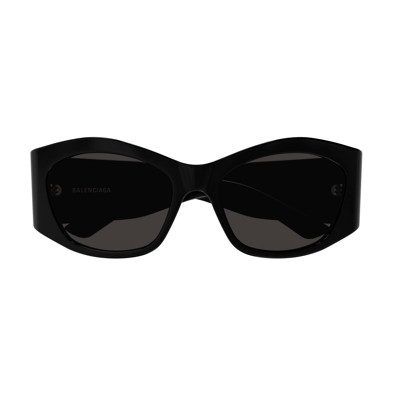 BB0329S Black recycled acetate Sunglasses - Shiny Black