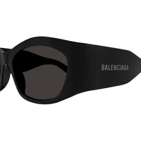 BB0329S Black recycled acetate Sunglasses - Shiny Black
