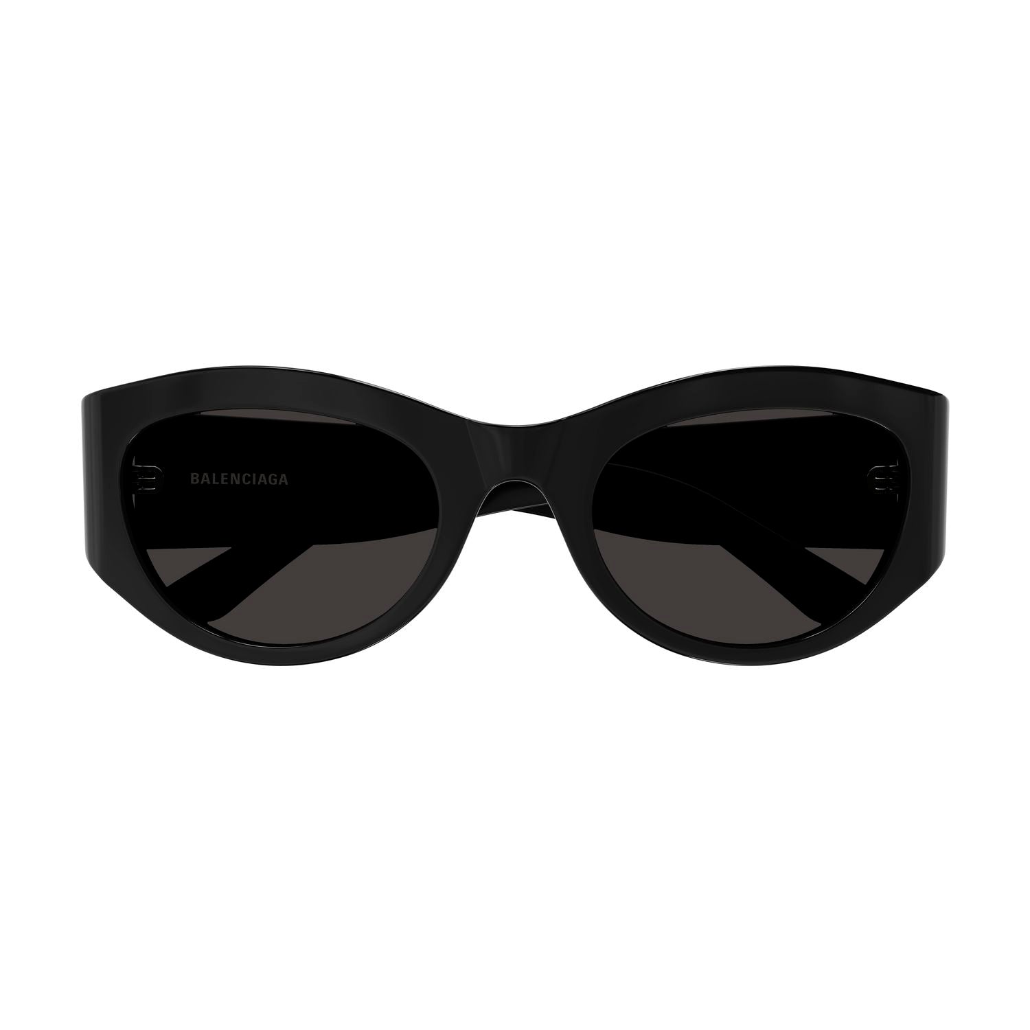 BB0330SK Black recycled acetate Sunglasses - Shiny Black