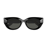 GG1532SA Black recycled acetate Sunglasses - Shiny Black