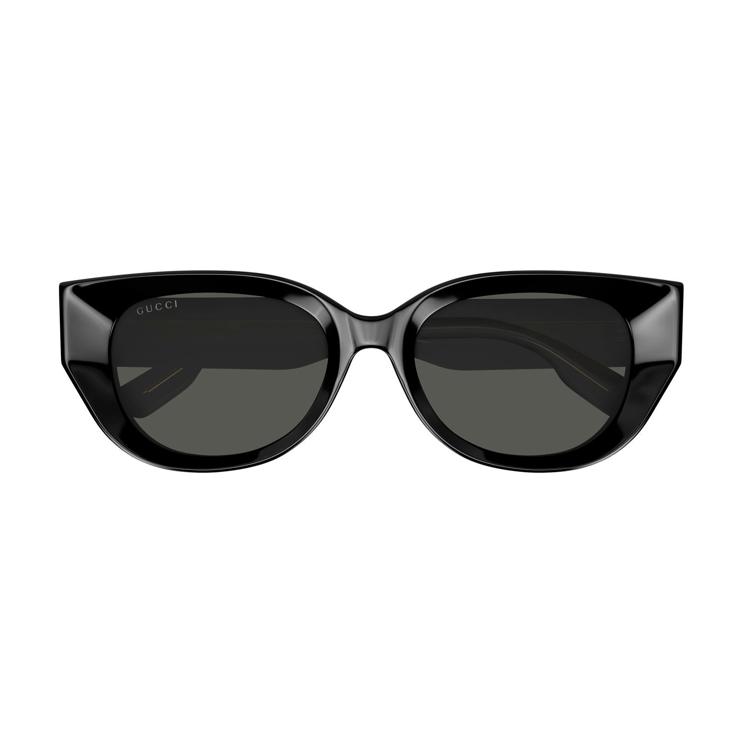 GG1532SA Black recycled acetate Sunglasses - Shiny Black