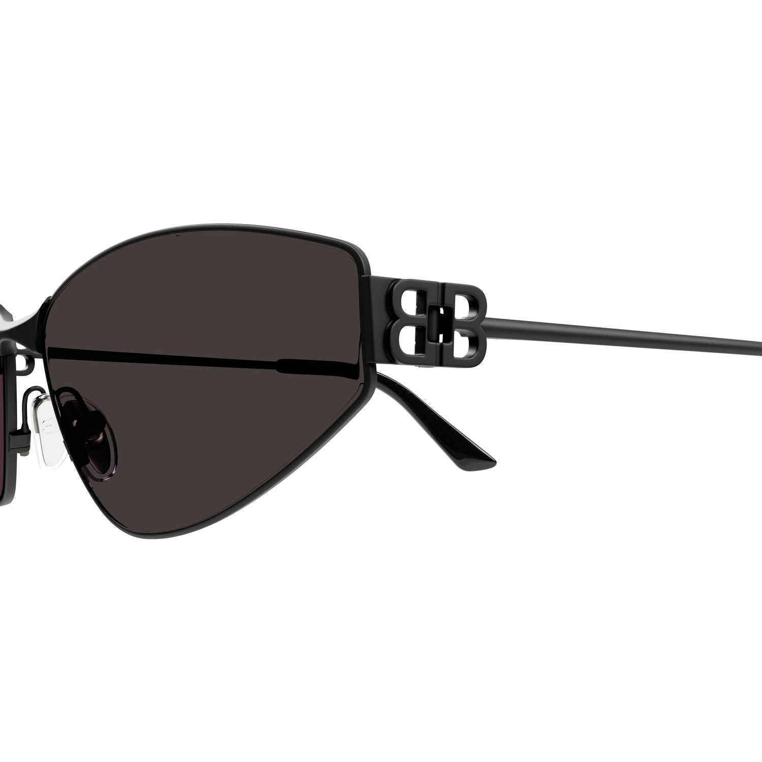 BB0335S Black metal Sunglasses - Matte Black
