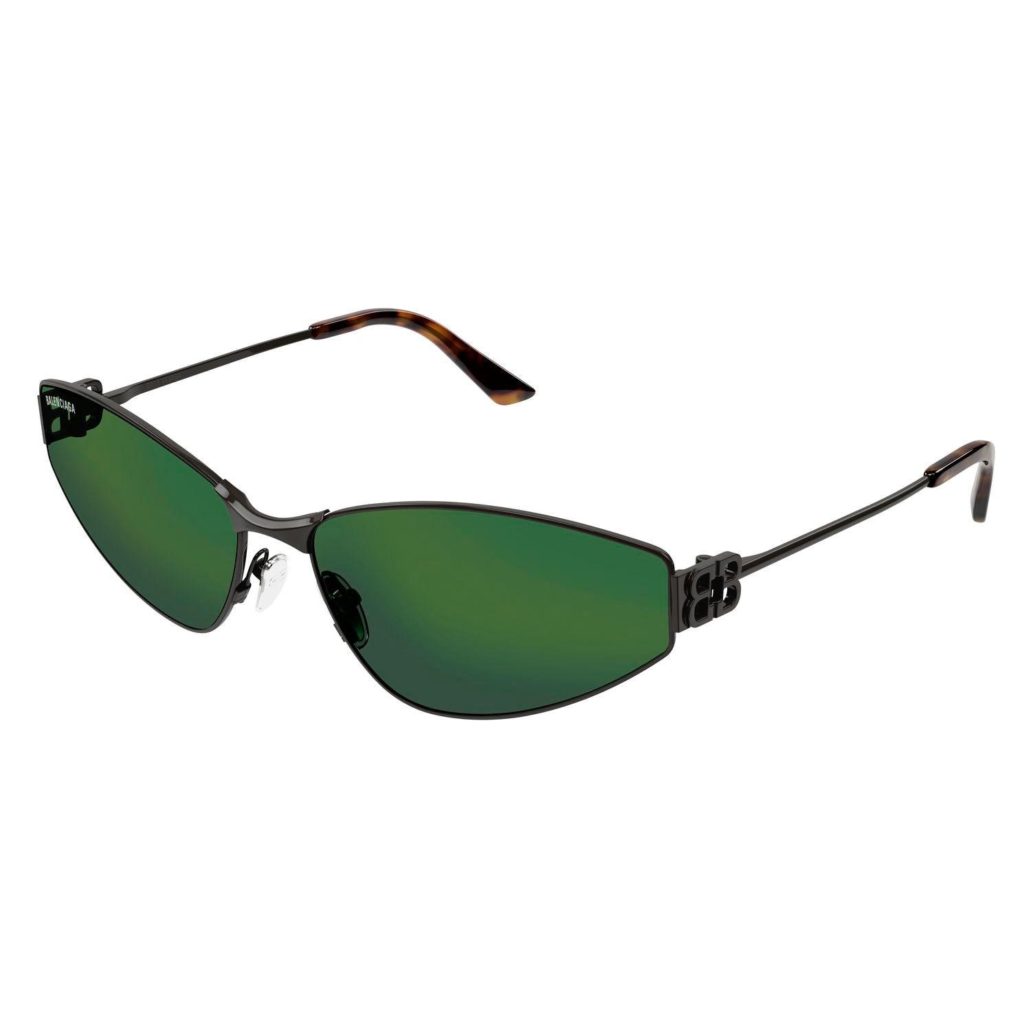 BB0335S Grey metal Sunglasses - Shiny Grey